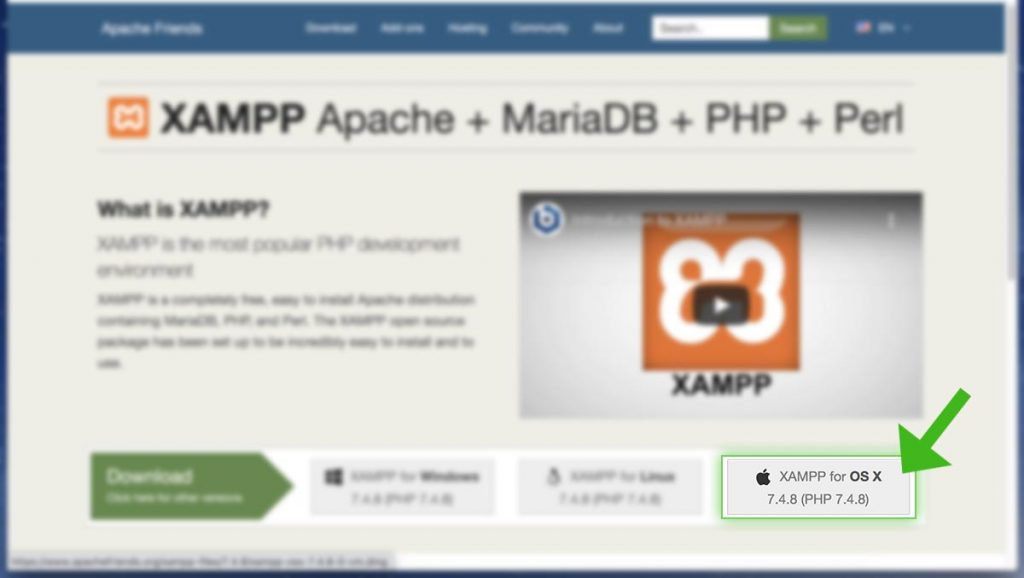 loading files on xampp for mac